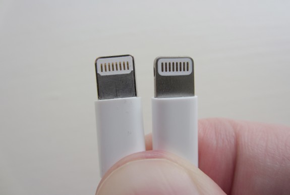 fake battery charger vs original